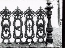 Ironworks cast iron gate